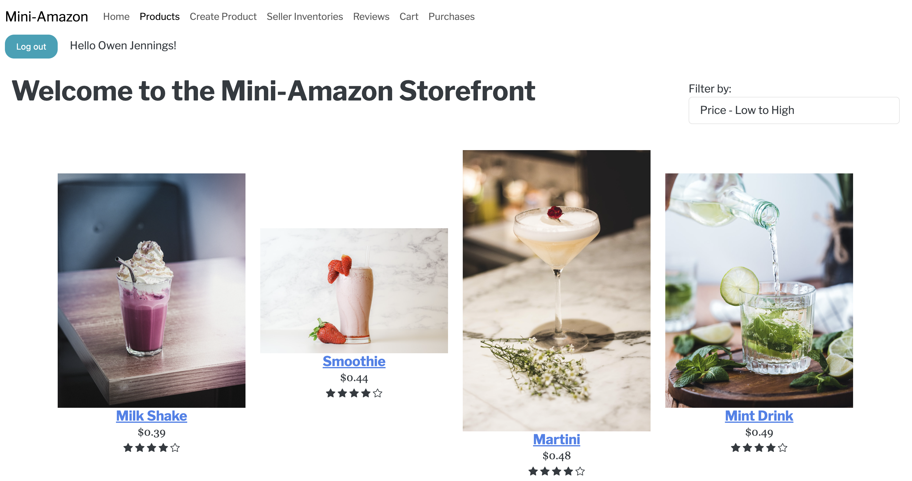 Mini Amazon Project